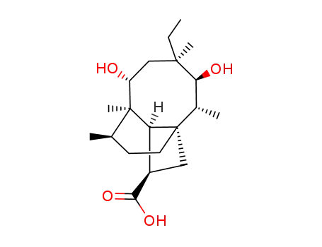 11,14-Dihydroxy-A-nor-mutilan-2β-carbonsaeure