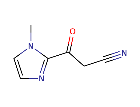 1H-Imidazole-2-propanenitrile, 1-methyl-b-oxo-