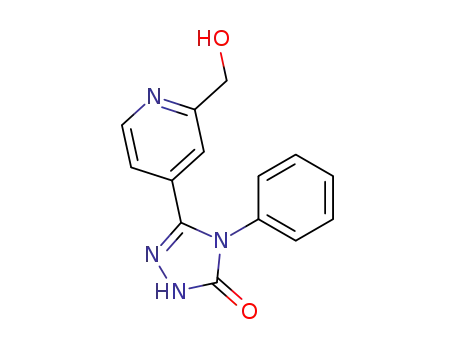 3-(2-hydroxymethylpyridin-4-yl)-4-phenyl-Δ<sup>2</sup>-1,2,4-triazol-5(1H)-one