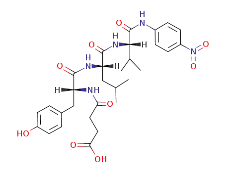 L-Valinamide,
N-(3-carboxy-1-oxopropyl)-D-tyrosyl-L-leucyl-N-(4-nitrophenyl)-