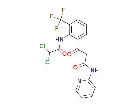 Benzenepropanamide,
2-[(dichloroacetyl)amino]-b-oxo-N-2-pyridinyl-3-(trifluoromethyl)-