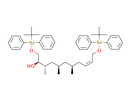 (Z)-(2R,3S,5R,7S)-1,11-Bis-(tert-butyl-diphenyl-silanyloxy)-3,5,7-trimethyl-undec-9-en-2-ol