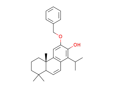 Molecular Structure of 142791-48-8 (12-benzyloxytotara-6,8,11,13-tetraen-13-ol)