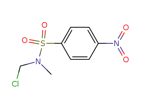 <i>N</i>-chloromethyl-<i>N</i>-methyl-4-nitro-benzenesulfonamide