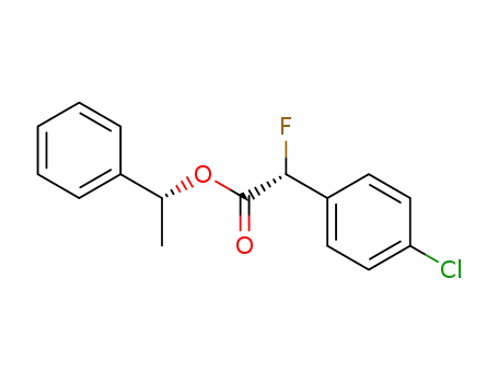 (R)-(4-Chloro-phenyl)-fluoro-acetic acid (R)-1-phenyl-ethyl ester