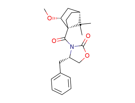 (S)-4-Benzyl-3-((1S,2R,4R)-2-methoxy-7,7-dimethyl-bicyclo[2.2.1]heptane-1-carbonyl)-oxazolidin-2-one