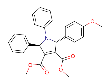 2,5-trans-2-(p-methoxyphenyl)-1,5-diphenyl-3-pyrroline