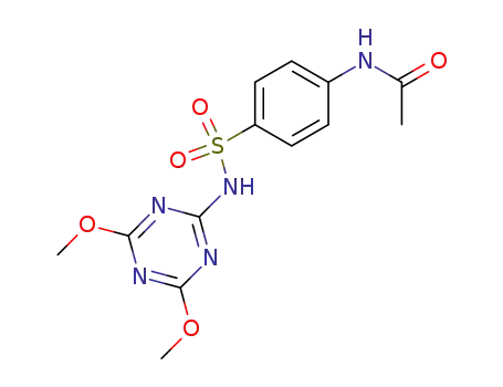 <i>N</i>-acetyl-sulfanilic acid-(4,6-dimethoxy-[1,3,5]triazin-2-ylamide)