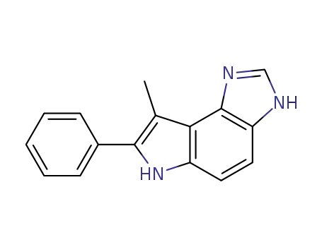 8-Methyl-7-phenyl-3,6-dihydro-imidazo[4,5-e]indole