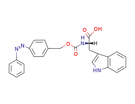 <i>N</i><sup>α</sup>-(4-Phenylazo-benzyloxycarbonyl)-L-tryptophan