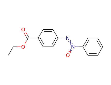 4-(phenyl-<i>ONN</i>-azoxy)-benzoic acid ethyl ester