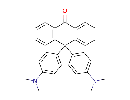10,10-bis-(4-dimethylamino-phenyl)-anthrone