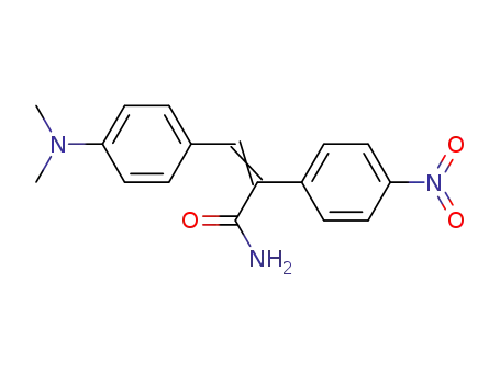 3-(4-dimethylamino-phenyl)-2-(4-nitro-phenyl)-acrylic acid amide