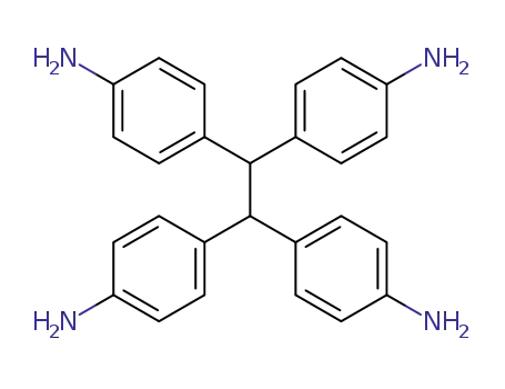 Molecular Structure of 110176-63-1 (1,1,2,2-tetrakis-(4-amino-phenyl)-ethane)