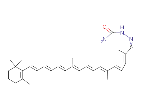 Molecular Structure of 119877-26-8 (<i>all-trans</i>-8'-apo-β-carotenal-(8')-semicarbazone)