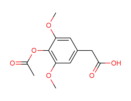(4-acetoxy-3,5-dimethoxy-phenyl)-acetic acid