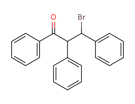 Molecular Structure of 105782-49-8 (3-bromo-1,2,3-triphenyl-propan-1-one)