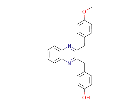 4-[3-(4-methoxy-benzyl)-quinoxalin-2-ylmethyl]-phenol