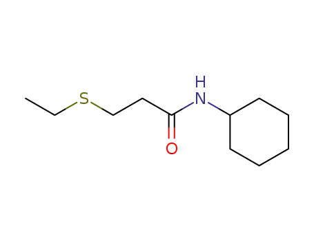 3-ethylsulfanyl-propionic acid cyclohexylamide