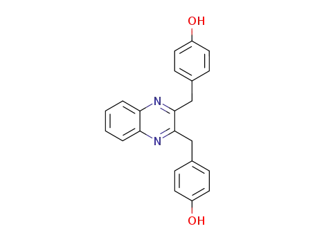 2,3-bis-(4-hydroxy-benzyl)-quinoxaline
