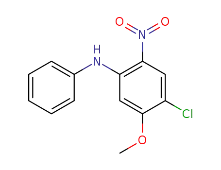 (4-chloro-5-methoxy-2-nitro-phenyl)-phenyl-amine