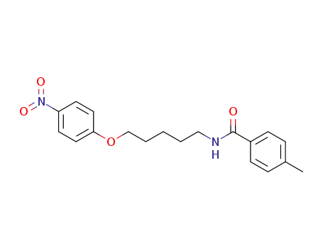 4-methyl-benzoic acid-[5-(4-nitro-phenoxy)-pentylamide]