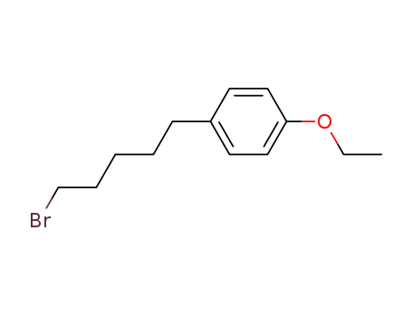 Molecular Structure of 861007-86-5 (4-(5-bromo-pentyl)-phenetole)