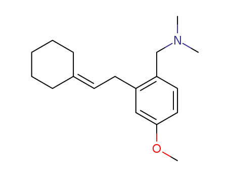 [2-(2-cyclohexyliden-ethyl)-4-methoxy-benzyl]-dimethyl-amine