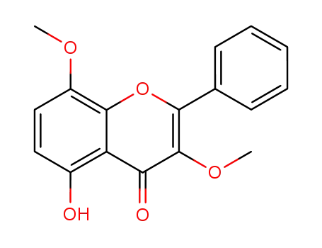 5-hydroxy-3,8-dimethoxy-2-phenyl-chromen-4-one