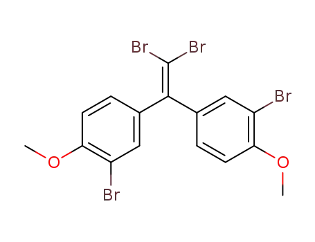 1,1-dibromo-2,2-bis-(3-bromo-4-methoxy-phenyl)-ethene