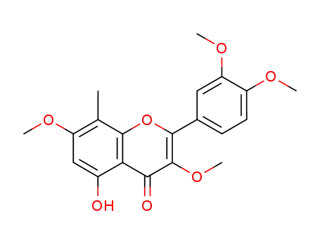 2-(3,4-dimethoxy-phenyl)-5-hydroxy-3,7-dimethoxy-8-methyl-chromen-4-one