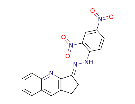 Molecular Structure of 109699-83-4 (1,2-dihydro-cyclopenta[<i>b</i>]quinolin-3-one-(2,4-dinitro-phenylhydrazone))