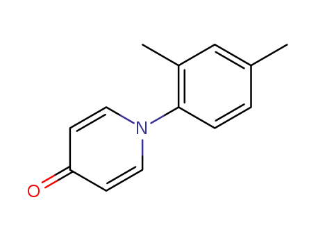 Molecular Structure of 861369-70-2 (1-(2,4-dimethyl-phenyl)-1<i>H</i>-pyridin-4-one)