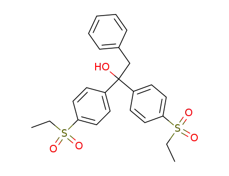 1,1-bis-(4-ethanesulfonyl-phenyl)-2-phenyl-ethanol