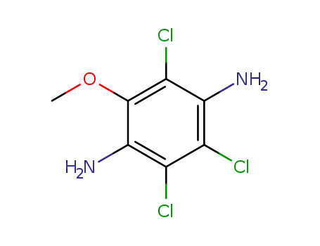 2,3,5-trichloro-6-methoxy-<i>p</i>-phenylenediamine