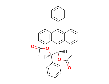 (1<i>RS</i>,2<i>SR</i>)-1,2-diacetoxy-1-phenyl-2-(10-phenyl-[9]anthryl)-ethane