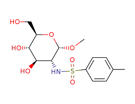 <i>N</i>-(<i>O</i><sup>1</sup>-methyl-α-D-glucopyranose-2-yl)-toluene-4-sulfonamide