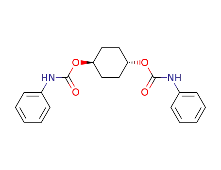 Molecular Structure of 35541-65-2 (<i>trans</i>-1.4-bis-phenylcarbamoyloxy-cyclohexane)