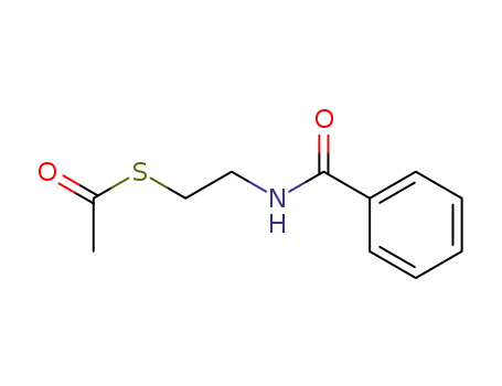 Molecular Structure of 99855-18-2 (1-acetylsulfanyl-2-benzoylamino-ethane)