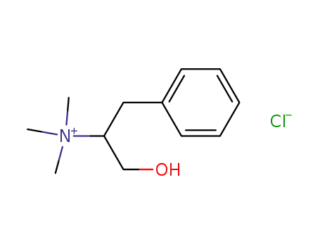 (1-benzyl-2-hydroxy-ethyl)-trimethyl-ammonium; chloride