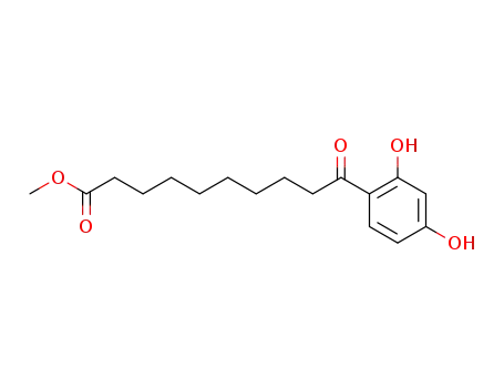 10-(2,4-dihydroxy-phenyl)-10-oxo-decanoic acid methyl ester