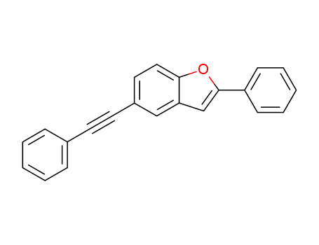 Benzofuran, 2-phenyl-5-(phenylethynyl)-