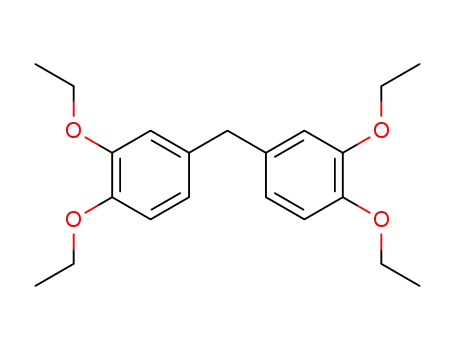 Molecular Structure of 102445-35-2 (bis-(3,4-diethoxy-phenyl)-methane)