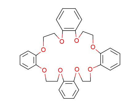 Molecular Structure of 14098-25-0 (Tetrabenzo-24-crown-8)