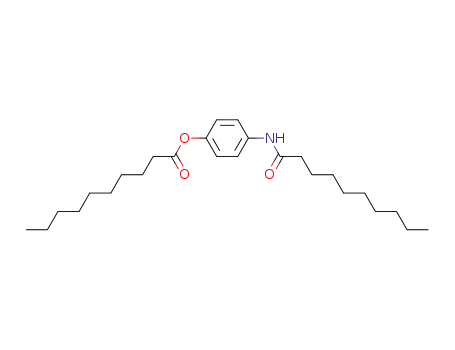 Decanoic acid, 4-[(1-oxodecyl)amino]phenyl ester