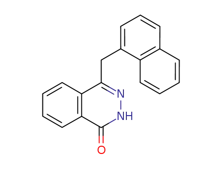 Molecular Structure of 87849-90-9 (1(2H)-Phthalazinone, 4-(1-naphthalenylmethyl)-)