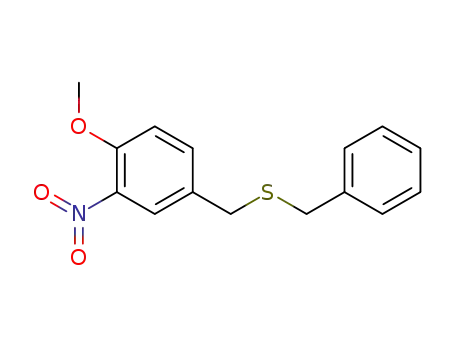 4-(benzylsulfanyl-methyl)-1-methoxy-2-nitro-benzene