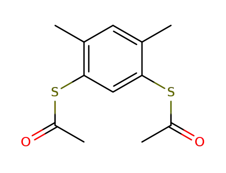 1,5-bis-acetylsulfanyl-2,4-dimethyl-benzene