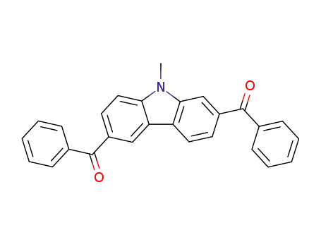 2,6-dibenzoyl-9-methyl-carbazole