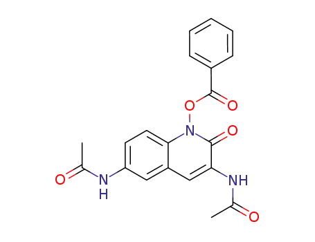 3,6-bis-acetylamino-1-benzoyloxy-1<i>H</i>-quinolin-2-one